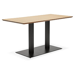 Acheter Alterego Table / bureau design 'ZUMBA' en bois finition naturelle - 150x70 cm