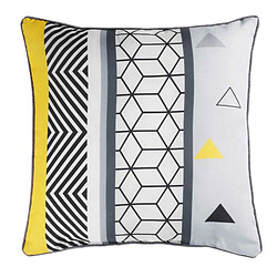 Paris Prix Coussin Déco Yellow Mix 40x40cm Multicolore