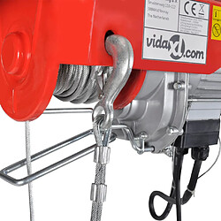 Avis vidaXL Palan électrique 1300 W 400/800 kg