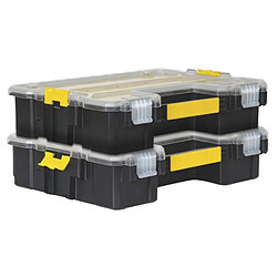 organiseur - stanley fatmax -10 compartiments - profondeur 106 mm - stanley 1-97-518 pas cher