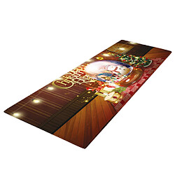 Avis Tapis de sol à thème de Noël Tapis décoratif pour chambre à coucher Salon H