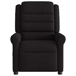 Acheter vidaXL Fauteuil de massage inclinable électrique Noir Tissu