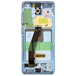 Avis Bloc Complet Samsung Galaxy S20 Écran LCD Vitre Tactile Original bleu