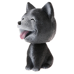 secouant bobble tête chien poupée jouet voiture intérieur ornement décor husky