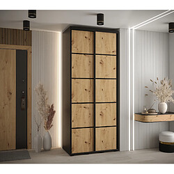 Abiks Meble Armoire DAVOS 4 À Portes Coulissantes 235,2/100/45 2 Portes