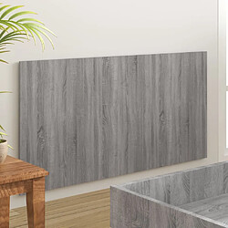 Avis vidaXL Tête de lit Sonoma gris 160x1,5x80 cm Bois d'ingénierie