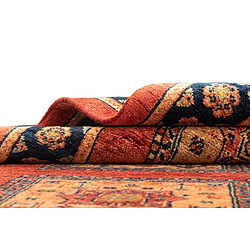 Vidal Tapis de couloir en laine 192x73 rouge Kashkuli pas cher