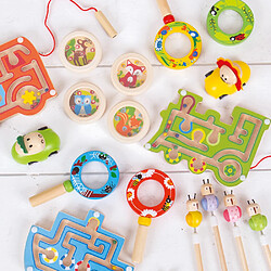 Bigjigs Toys 3 puzzles de labyrinthe magnétique