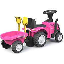 Avis Jamara Push-Car New Holland T7 Tracteur pink