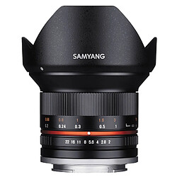 SAMYANG 12 mm f/2 NCS CS Sony E GARANTI 2 ANS