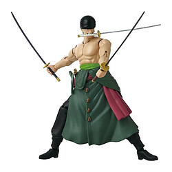 Figurine Anime Heroes - BANDAI - One Piece Zoro Style 3 épées 17 cm - 16 points d'articulation