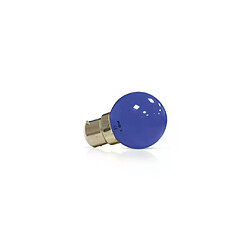 Ampoule LED B22 1W 300° Ø45mmx68mm - Bleu 