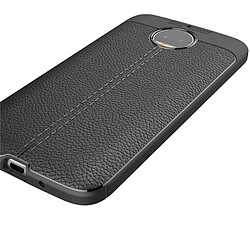 Acheter Wewoo Coque noir pour Motorola Moto G5S Plus Litchi Texture couverture complète TPU Housse de protection arrière