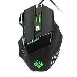 Universal CPI réglable de la souris filaire 8D 7Levels pour ordinateur portable PC Gamer Gamer SILENCE pas cher