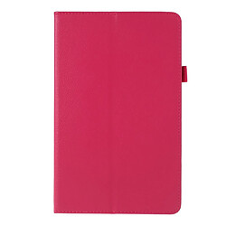 Etui en PU rose avec support pour votre Samsung Galaxy Tab A 10.1 (2019) SM-T510/SM-T515