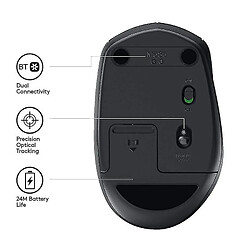 Avis Universal Souris multi-périphériques de souris Bluetooth sans fil.