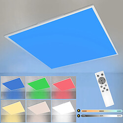 ZMH LED Ceiling Light RGB Colour Changing - Plafonnier Dimmable 24W Blanc