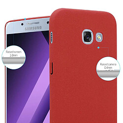 Cadorabo Coque Samsung Galaxy A3 2017 Etui en Rouge pas cher