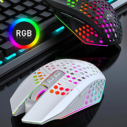 Yonis Souris Gaming 8 Boutons RGB 1600DPI