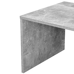 Helloshop26 Table basse pour salon avec compartiment de stockage 90 cm gris noir 03_0006168