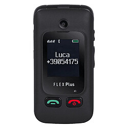 Téléphone à clapet senior Trevi Flex plus 55 Noir