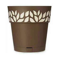 Avis Pot auto-arrosant Stefanplast Cloe Marron Plastique 29 x 29 x 29 cm (6 Unités)