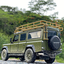 Avis Universal 1: 32 Land Rover Defender, alliage, modèle, jouet.(Vert)