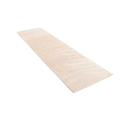 Vidal Tapis de couloir en laine 300x79 brun Darya