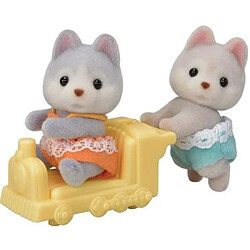 5638 Sylvanian Families Les jumeaux husky