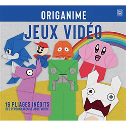 Origanime. Jeux vidéo : 16 pliages inédits des personnages de jeux vidéo !