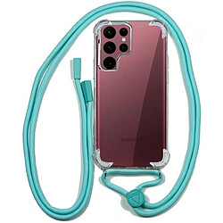 Protection pour téléphone portable Cool Cord Mint Samsung Galaxy S22 Ultra