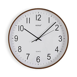 Horloge Murale Versa Plastique Quartz Bois MDF 5,5 x 40 x 40 cm