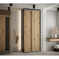 Abiks Meble Armoire DAVOS 6 À Portes Coulissantes 235,2/100/45 2 Portes