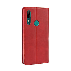 Avis Wewoo Housse Coque Étui en cuir à boucle magnétique avec rétro pour Crazy Horse Texture horizontale Huawei P Smart Zavec support et fentes cartes et cadre photo Rouge