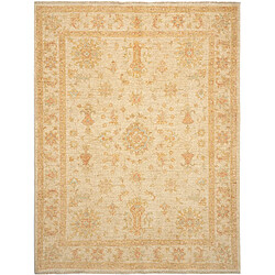 Vidal Tapis de laine 197x150 beige Kaizar