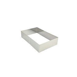 Acheter Ac-Deco Cadre pâtissier rectangulaire - Lot de 3 - Inox