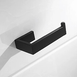 Universal Support papier toilette inox noir mat toilettes toilettes papier roulé serviettes accessoires salle de bains carré support papier