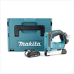 Makita DST 221 Y1J Agrafeuse sans fil 18 V Li-Ion + Batterie BL 1815 N + MAKPAC