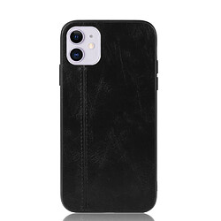 Wewoo Coque Rigide Motif de peau de vache à motifs de peau de choc pour iPhone 11 PC + PU + TPU Noir