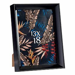 Gift Decor Cadre photo 15,2 x 3,5 x 20,2 cm Noir Plastique verre (6 Unités)