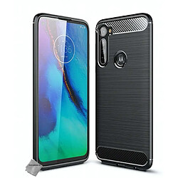 Htdmobiles Coque silicone gel carbone pour Motorola Moto G Pro + film ecran - NOIR