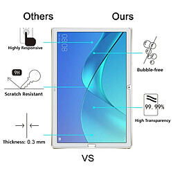 Wewoo Verre trempé pour le film d'écran de de dureté de Huawei MediaPad M5 10.8 0.3mm 9H