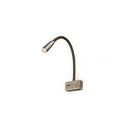 faro Applique avec liseuse Lead Bronze 1 ampoule 40cm