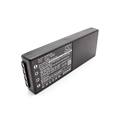 vhbw Batterie compatible avec HBC BA14061, FUB10AA, FUB10XL, FUB78AA, Fub06 Eex télécommande industrielle (2000mAh, 6V, NiMH)