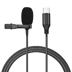 Universal Microphone à collier à condensateur omnidirectionnel avec câble 3M pour pare-brise en mousse