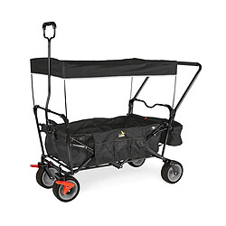 Wagon pliant Pinolino Paxi Dlx Comfort avec frein Noir