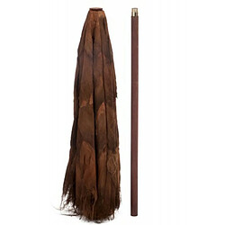 Paris Prix Parasol en Bois Cocotier 250cm Marron