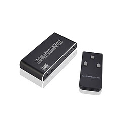 Acheter USB3.0 Capture Capture Jeu Enregistrement en direct HDMI 2x1 Carte de capture sans entraînement 4K HDMI2 Coupée 1 avec télécommande