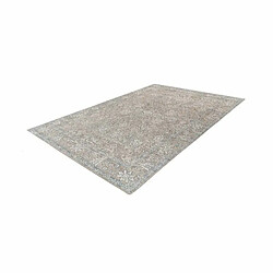 Paris Prix Tapis Tissé Vintage Délavé Percy Kaki & Beige 120 x 170 cm