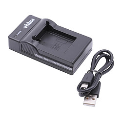 vhbw Chargeur USB de batterie compatible avec 601-00724-00ACHDHN-301 batterie appareil photo digital, DSLR, action cam